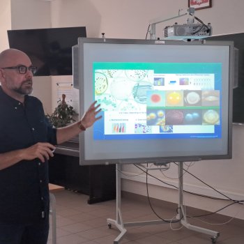 Dr Daniel Laubitz z Uniwersytetu Arizona w ALO
