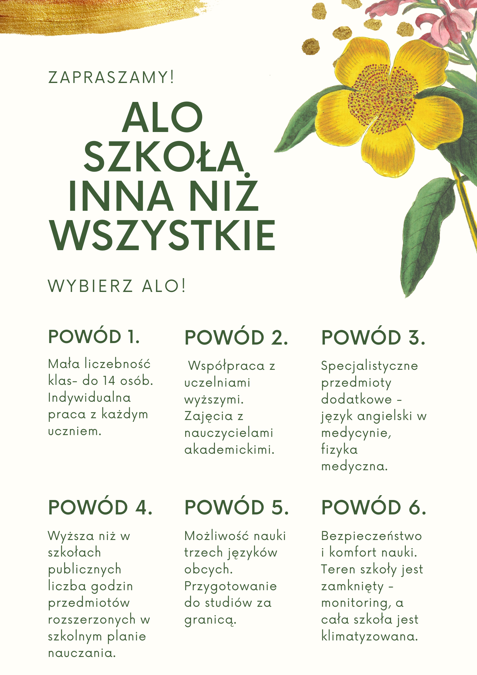 ALO szkoła inna niż wszystkie!